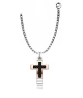 Collar Zancan Hombre Hi-Tekh 2.0 in Acero EHC187 - EHC187